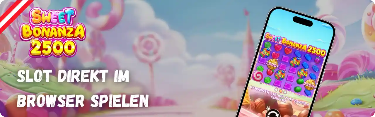 Sweet Bonanza 2500 auf Mobilgeräten spielen – iOS und Android in Österreich